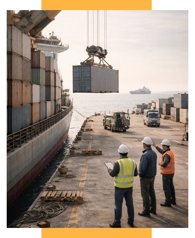 Морские перевозки грузов по миру от 46742 р. | СетСервис-Сим