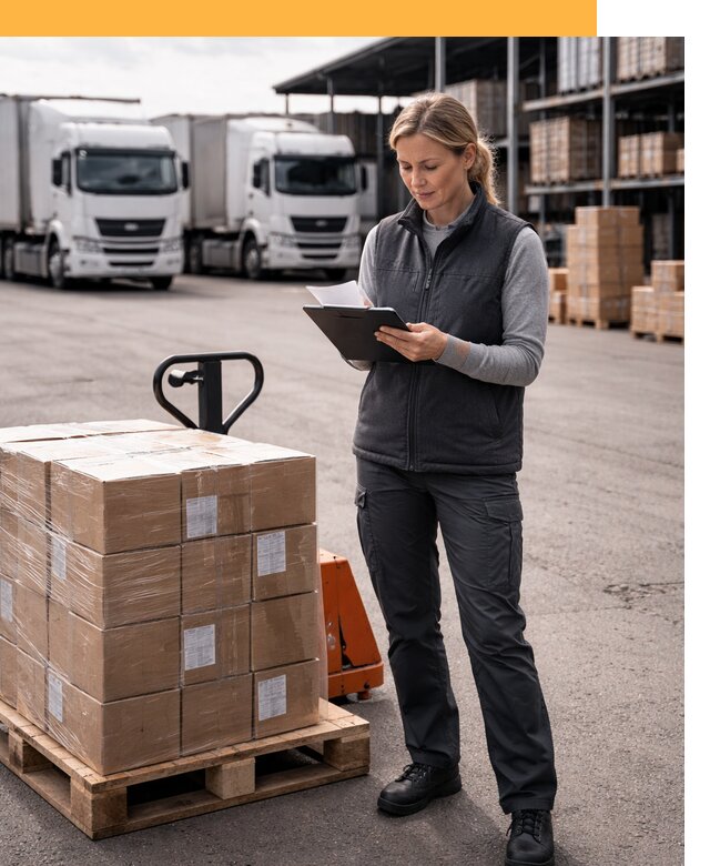 Доставка грузов из Европы к дверям клиента от 12464 руб