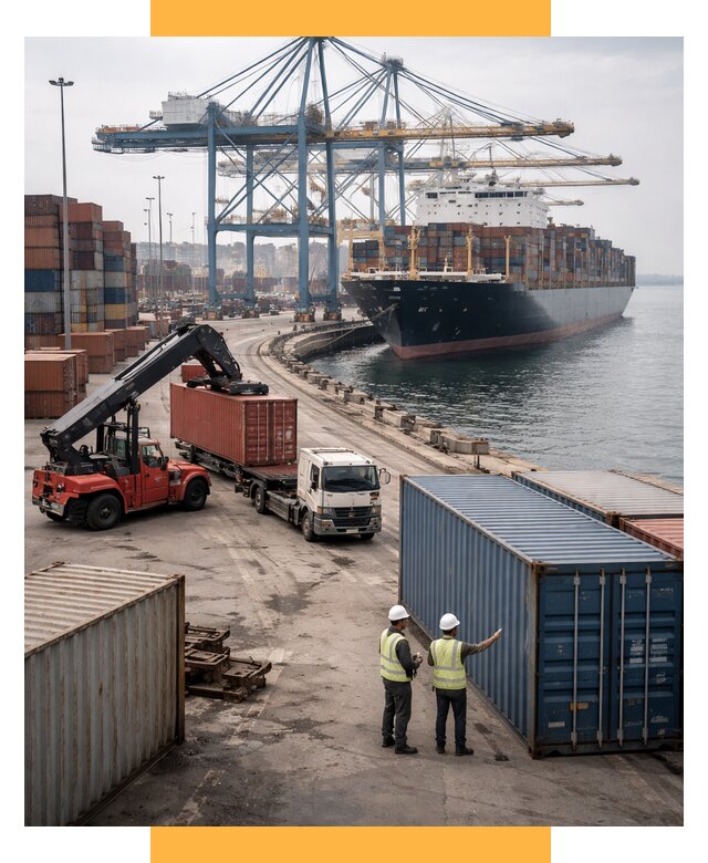 Морские перевозки из Европы от 62322 р. за контейнер | СетСервис-Сим