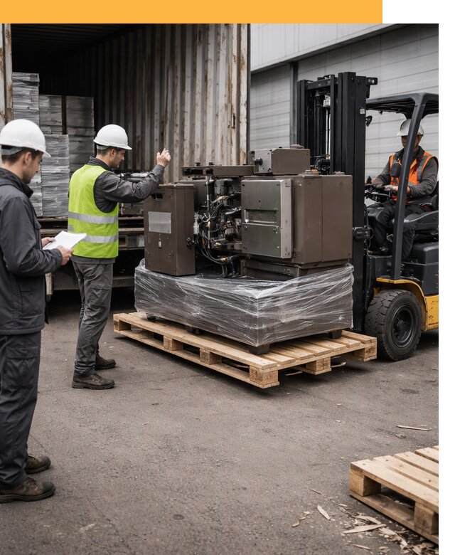 Доставка промышленного оборудования из Европы от 46742