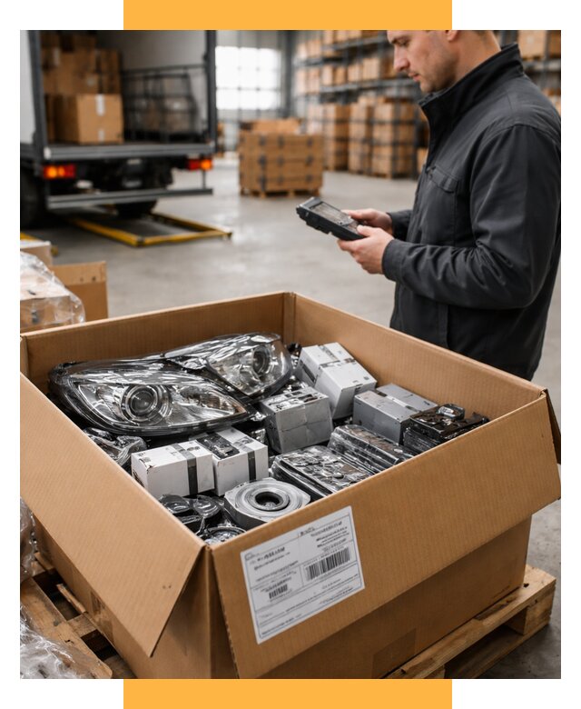 Доставка автозапчастей из Европы под ключ от 12984 р. | СетСервис-Сим