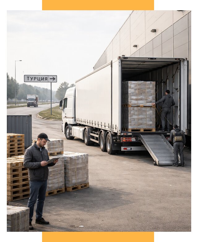 Автоперевозки и доставка фурой из Турции от 124644 р. | СетСервис-Сим