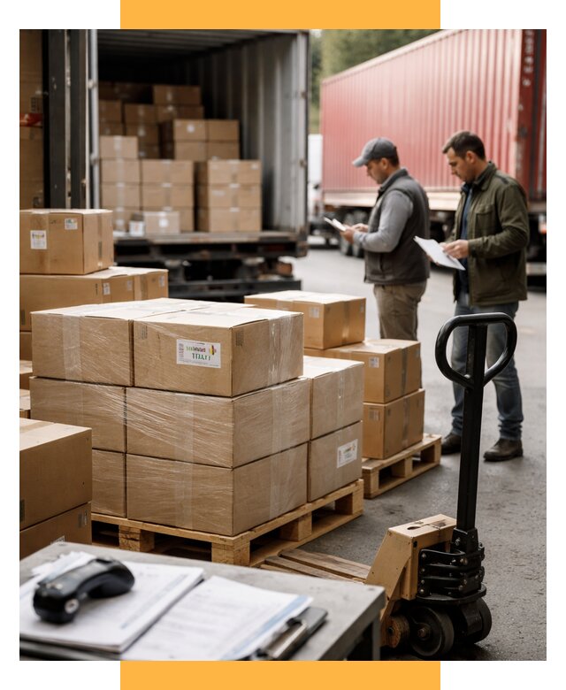 Доставка грузов из Италии в Россию от 18697 р. СетСервис-Сим