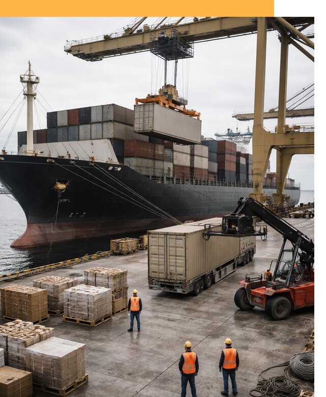 Морские перевозки из Индии: доставка FCL/LCL, таможня от 124644