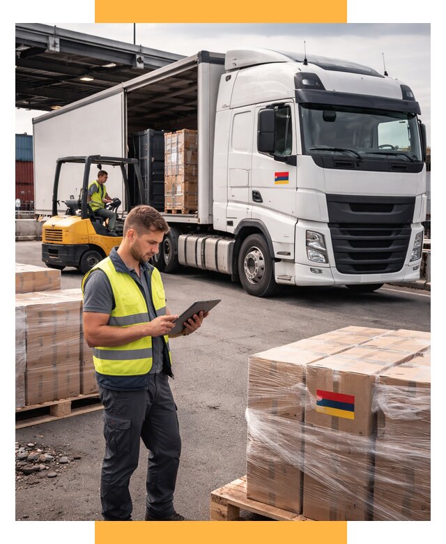 Автоперевозки из Армении от 98677 р. — услуги СетСервис-Сим