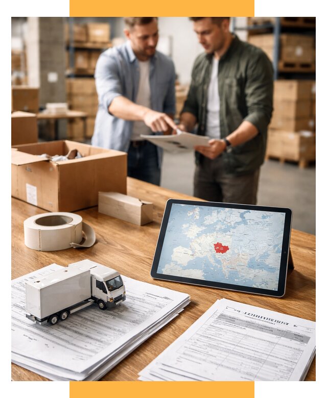 Доставка грузов в Чехию от 36355 р. - логистика СетСервис-Сим