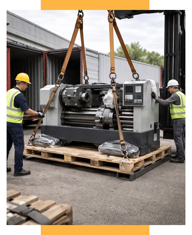 Перевозка станков и таможня от 62322 р. | СетСервис-Сим логистика