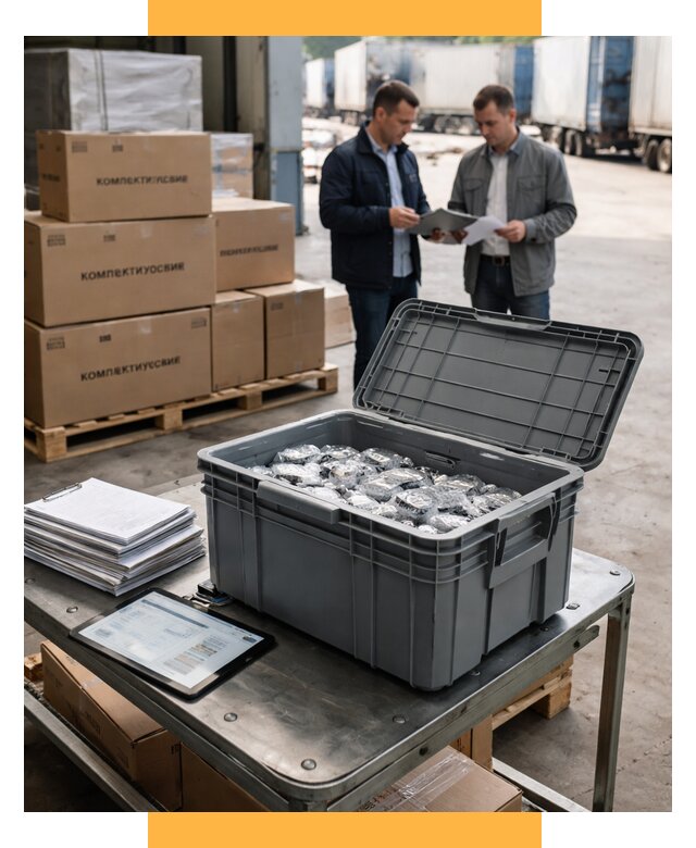 Перевозка комплектующих из Китая от 6752 р. | СетСервис-Сим