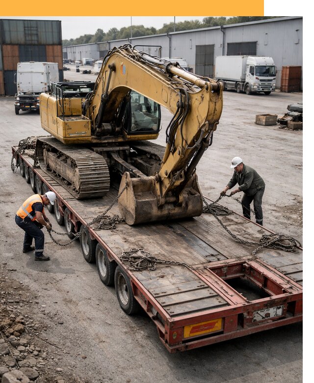 Перевозка спецтехники по России и миру от 46742 руб