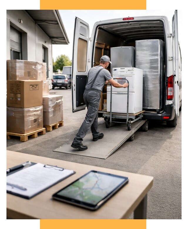 Перевозка бытовой техники от 6752 р. - логистика СетСервис-Сим