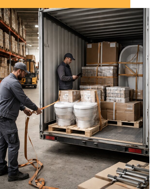 Перевозка сантехнического оборудования по России и миру от 1870