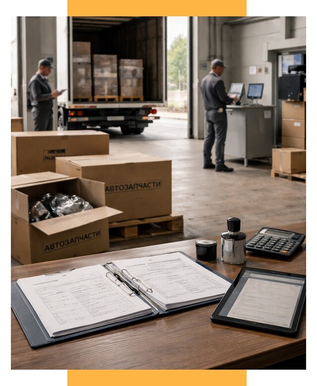 Таможенное оформление автозапчастей под ключ от 8829 р., СетСервис-Сим