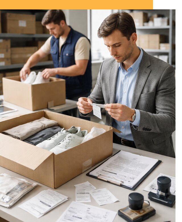 Таможенное оформление одежды и обуви по выгодной цене от 6752 руб