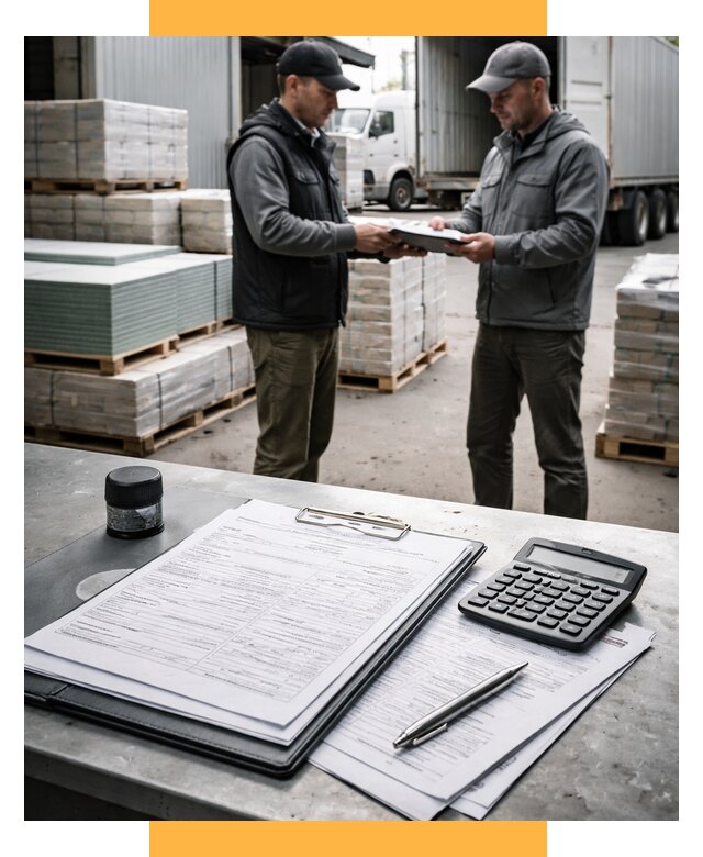 Таможенное оформление стройматериалов от 8829 р. | СетСервис-Сим