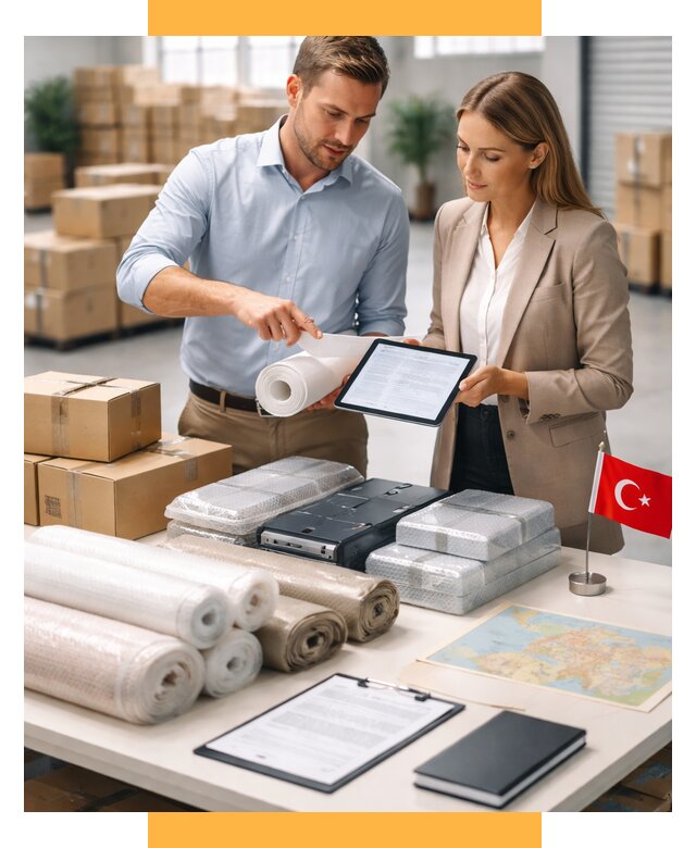 Поиск поставщика в Турции под ключ от 12464 р. | СетСервис-Сим