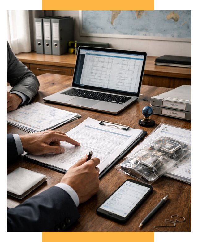 Проверка поставщика за рубежом от 8829 р. | СетСервис-Сим аудит